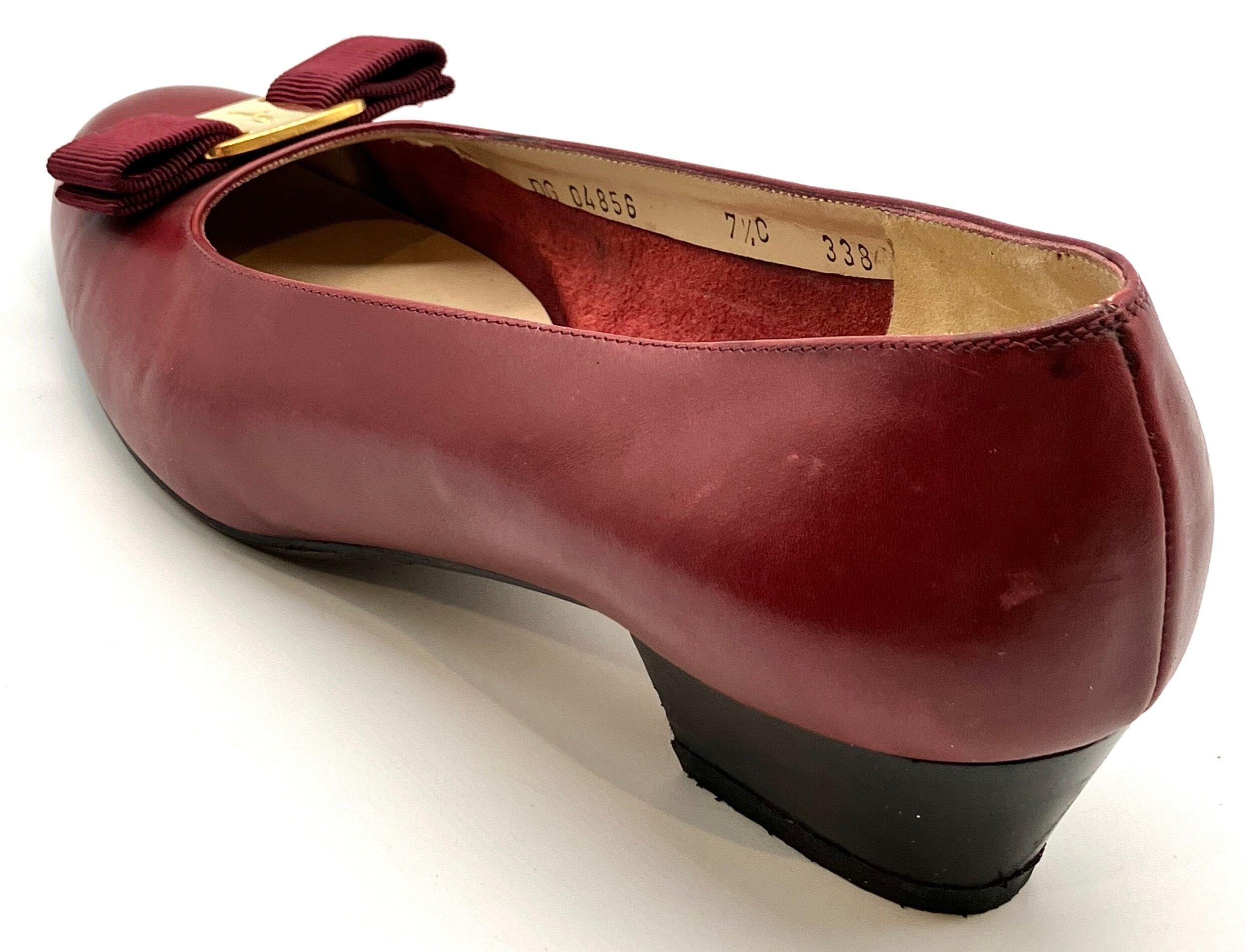 Ferragamo フェラガモ パンプス 5 1/2C ブラック（1円 □美品 