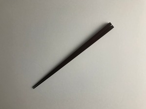 四角箸 23cm（紫檀/L）　Square chopsticks (Rose wood/L)
