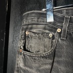 90's FRANCE Levi's 501 BLACK denim pants W34　リーバイス　ブラックデニム　パンツ　フランス製　ユーロ
