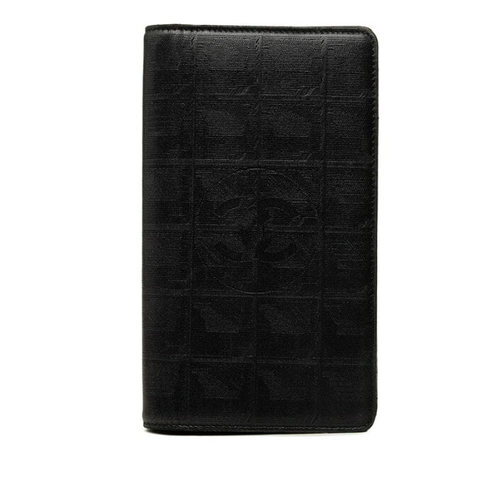 シャネル ココマーク ニュートラベルライン 二つ折り 長財布 A15788