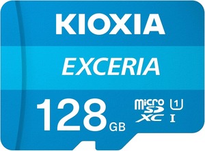 KIOXIA(キオクシア) 旧東芝メモリ microSD 128GB UHS-I Class10 (最大読出速度100MB/s) Nintendo Switch動作確認済 KLMEA128G