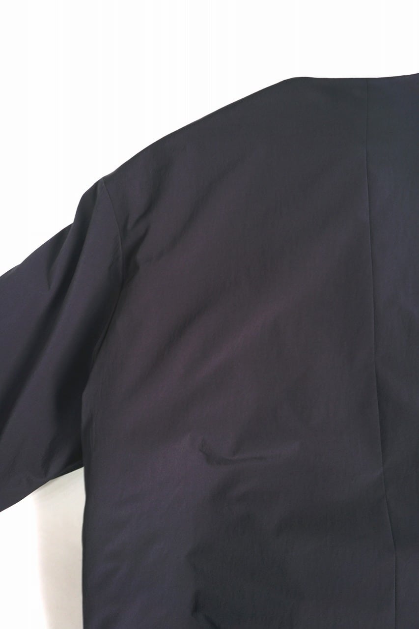 Nylon Filling No Collar Coat