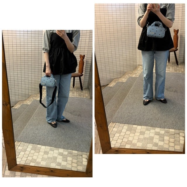 WOUF ドット2WAYミニショルダー