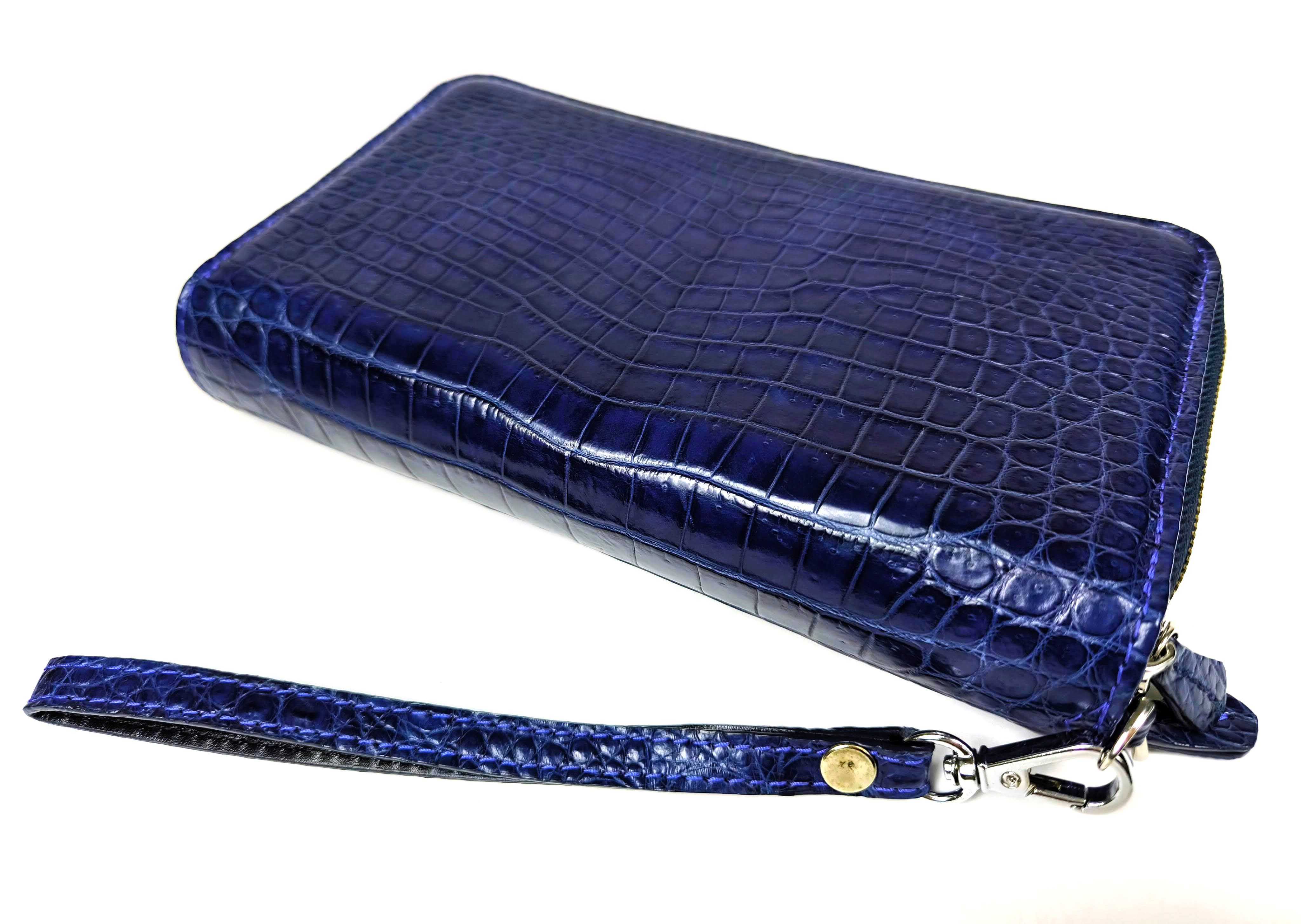 ☆新品未使用☆ 極上クロコダイルレザー Wロングウォレット ☆新品未使用☆ 極上クロコダイルレザー Wロングウォレット