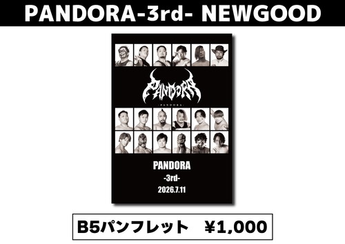PANDORA-3rd- パンフ