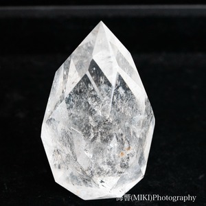 【海響(MIKI)セレクト レムリアンクォーツ 多面カット #13 六芒星】クリスタルエネルギークリアリング&チャージ付き 浄化、保護、ヒーリング、瞑想に！ 送料無料