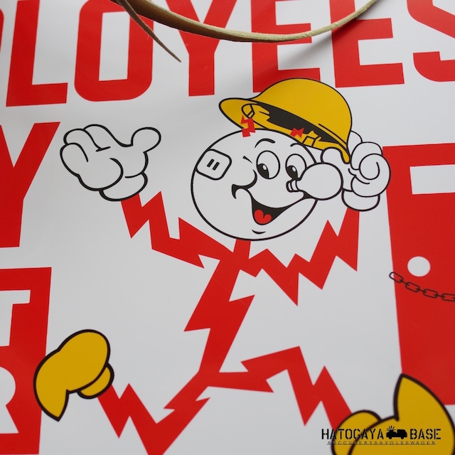 サインボード REDDY KILOWATT - EMPLOYEES ONLY [LPRE0001]