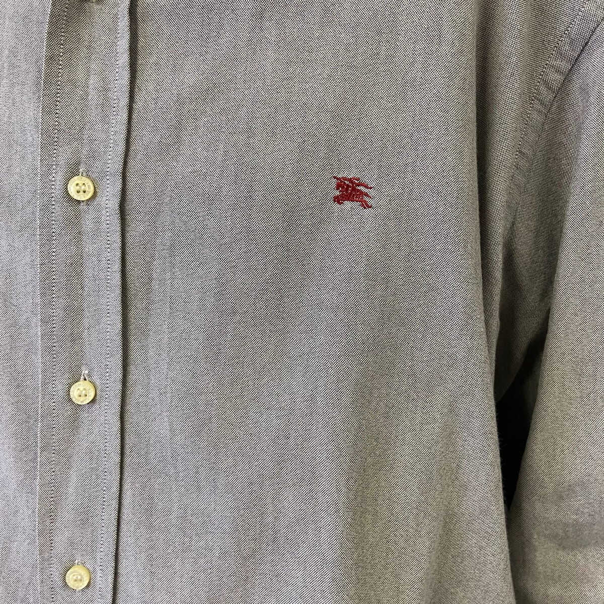 BURBERRY LONDON バーバリー 長袖シャツ ボタンダウンシャツ メンズXL