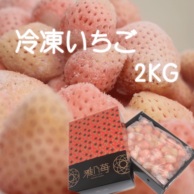 【送料無料】熊本産 冷凍いちご 淡雪 2kg