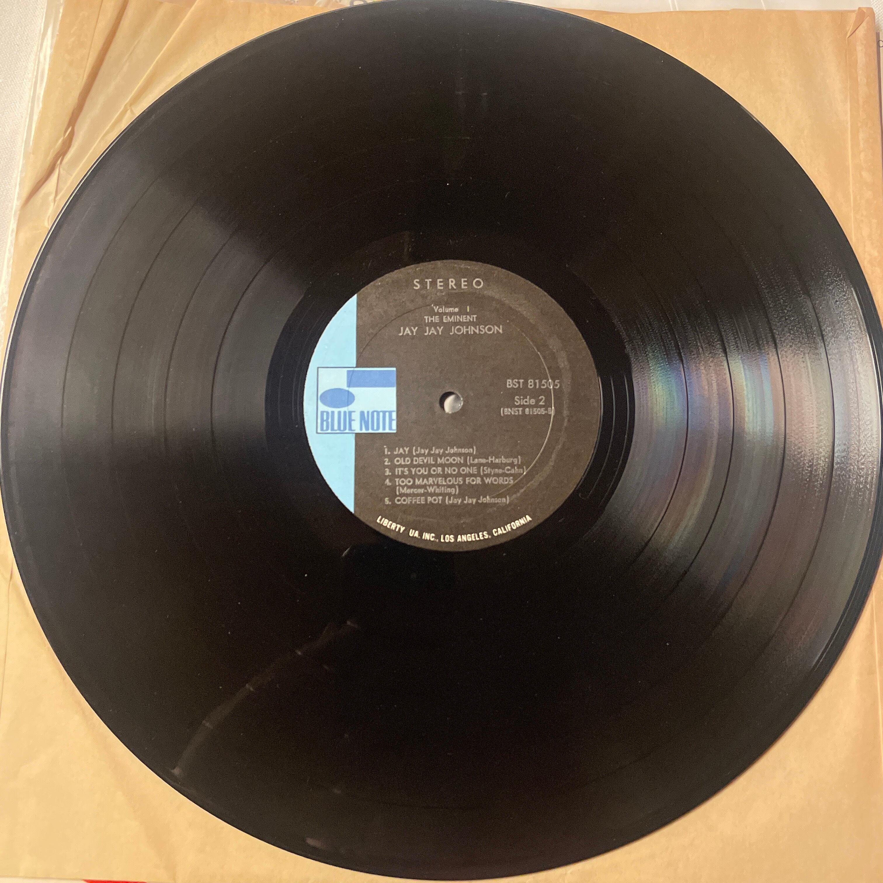 The Eminent Jay Jay Johnson Volume 1 【Used Vinyl】 | THEE COFFEE