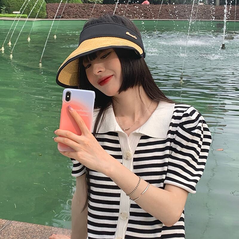 サマートップス レッド 帽子 夏物 ビーチ ブラック・アイド・ピーズ61564214309