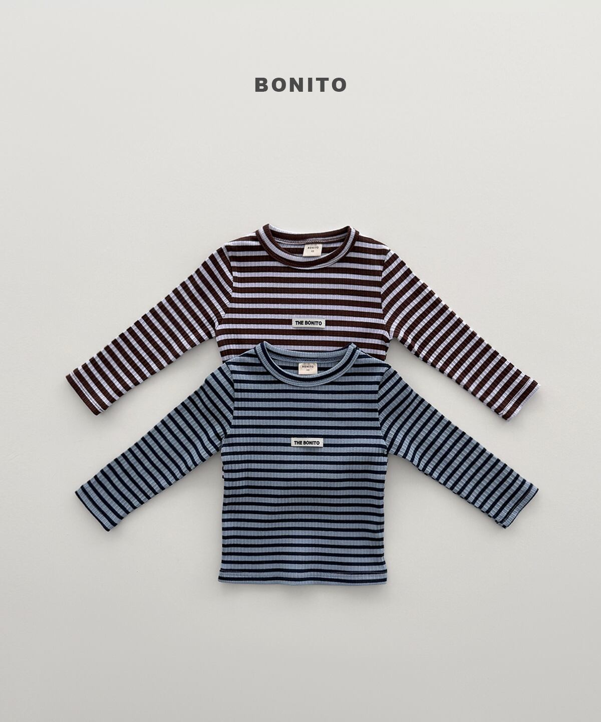 sugar ribbed tee【BONITO】※9月中旬発送予定