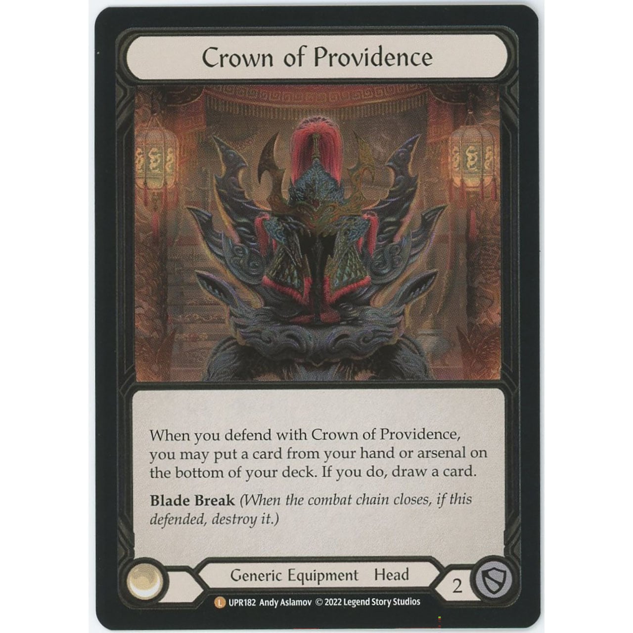 Crown of Providence(Cold Foil) UPR182 [Flesh and Blood] #1137
