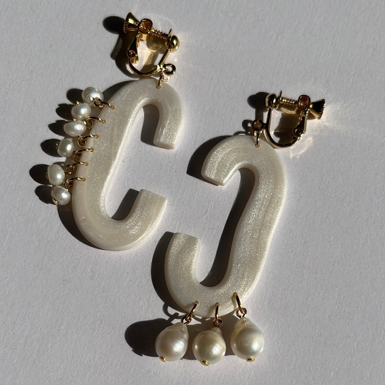 ポリマークレイピアス / イヤリング - 56