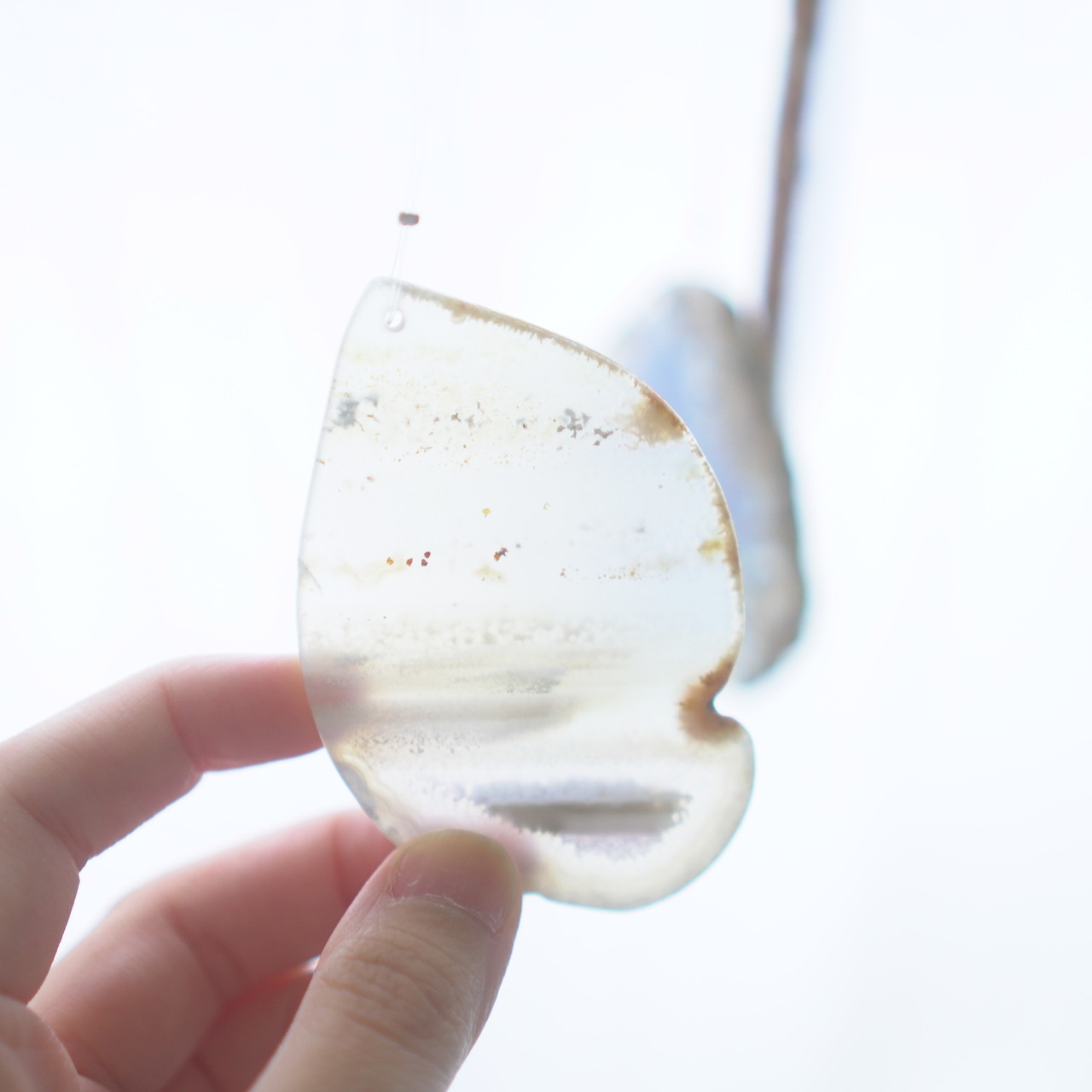 Sicilian Lemon - アゲートヒーリングチャイム / Agate Sun Catcher Wind Chime 042