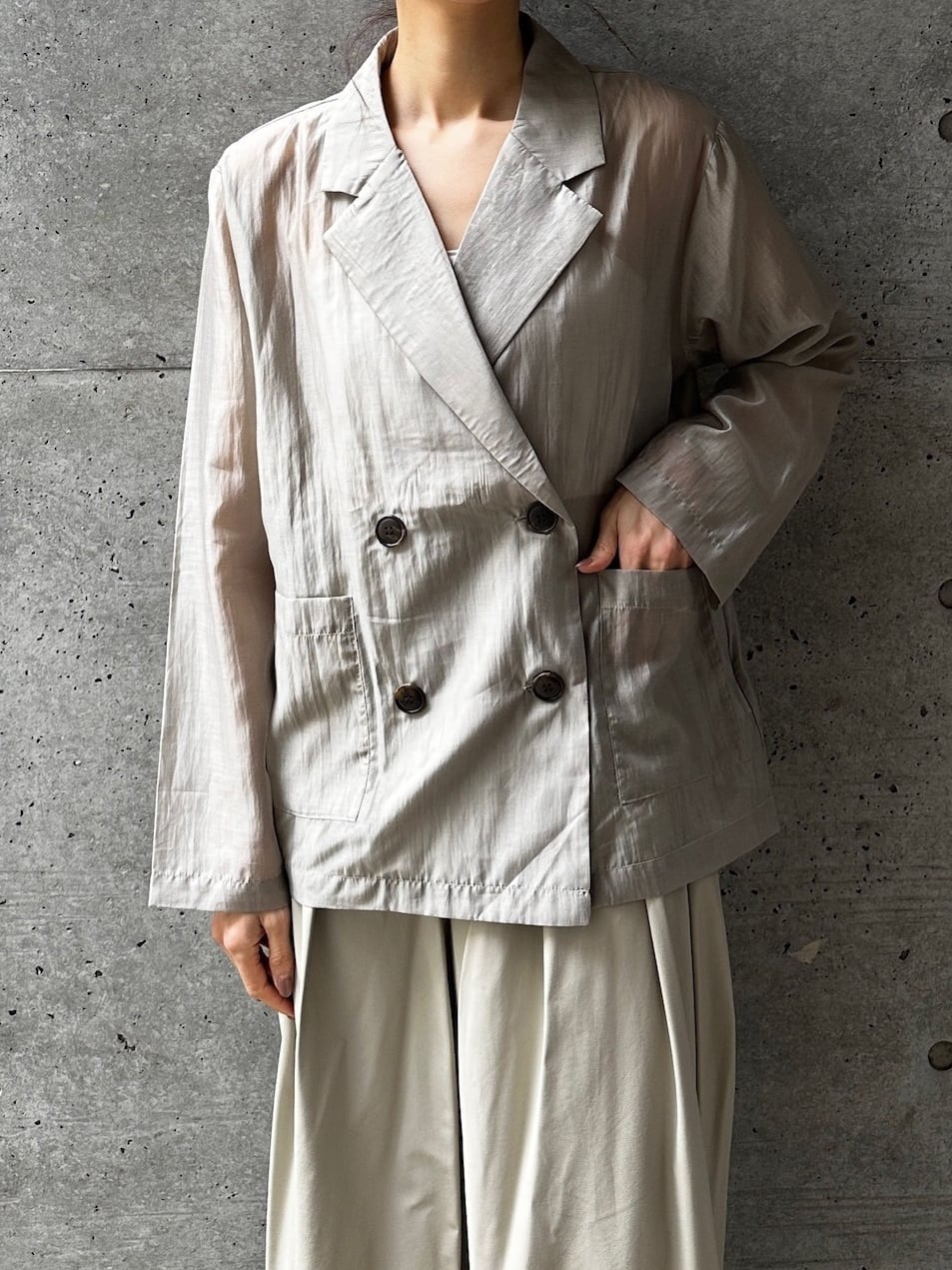 SHEER JACKET(シアージャケット)【3676200】