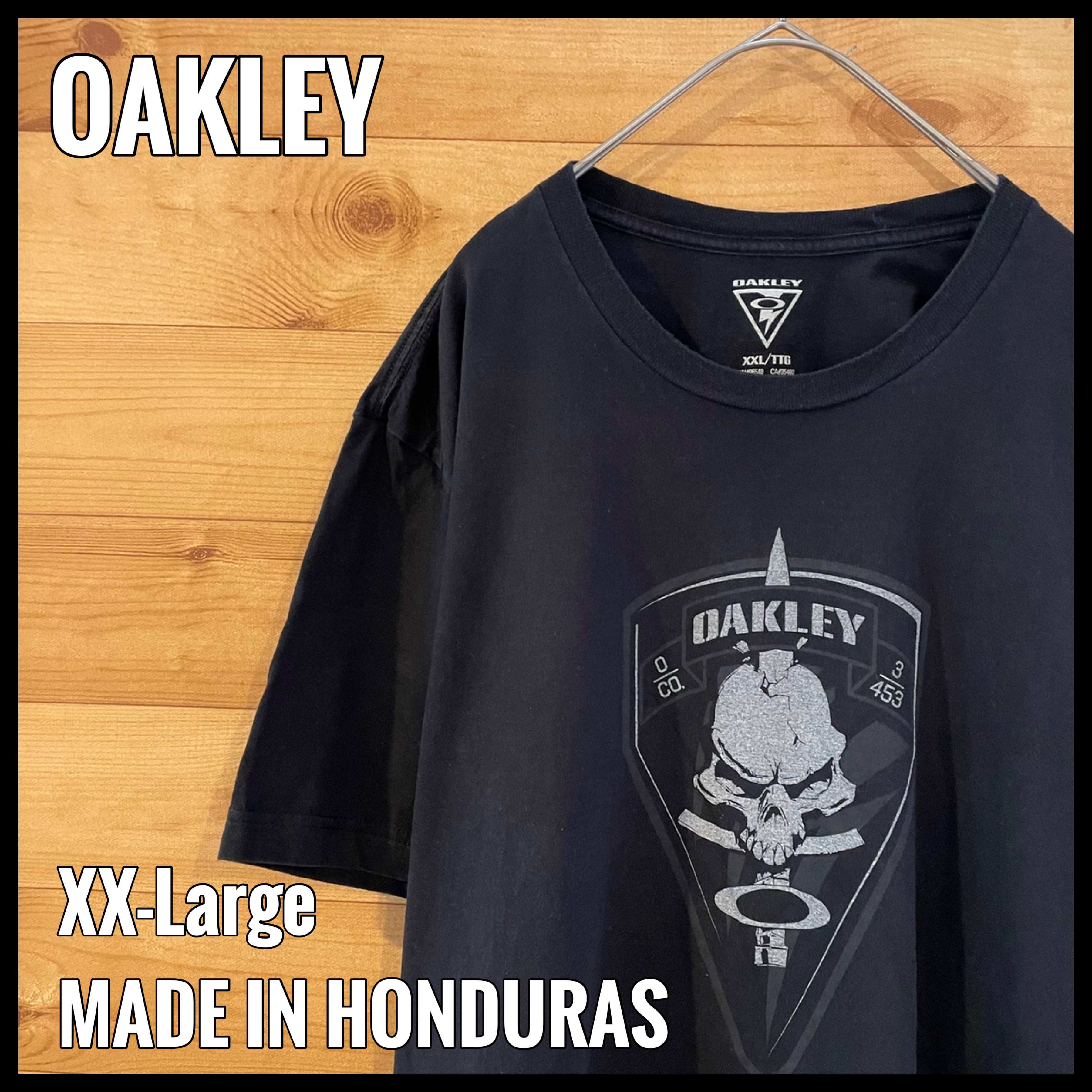 OAKLEY】オークリー ロゴ Tシャツ スカル XXL オーバーサイズ US古着