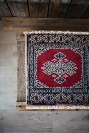 【401】Vintage Pakistan rug 1990's
