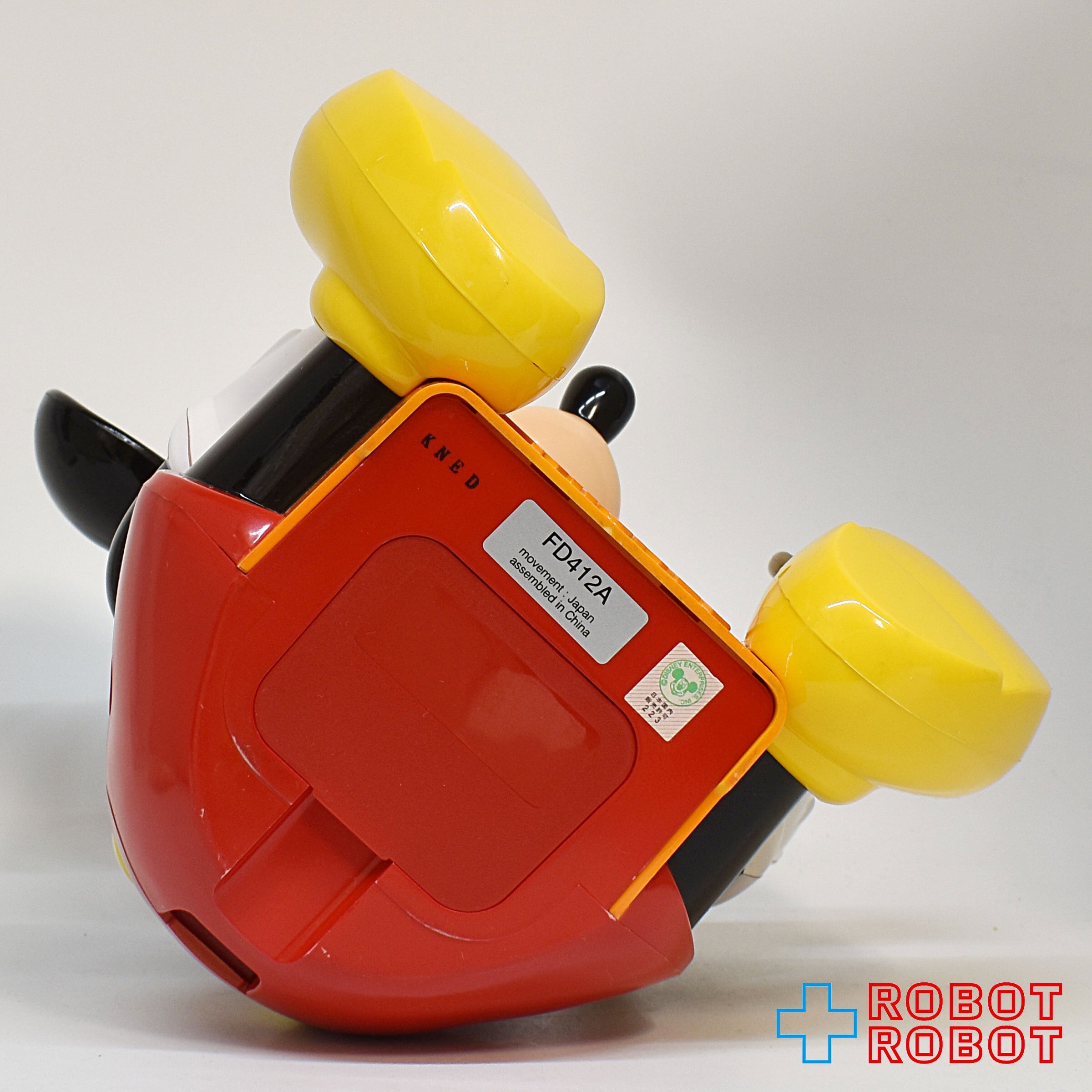 F764 Disney Time ミッキー 目覚まし時計　喋る時計 ディズニータイム ミッキーマウス おしゃべり目覚まし時計 アラーム