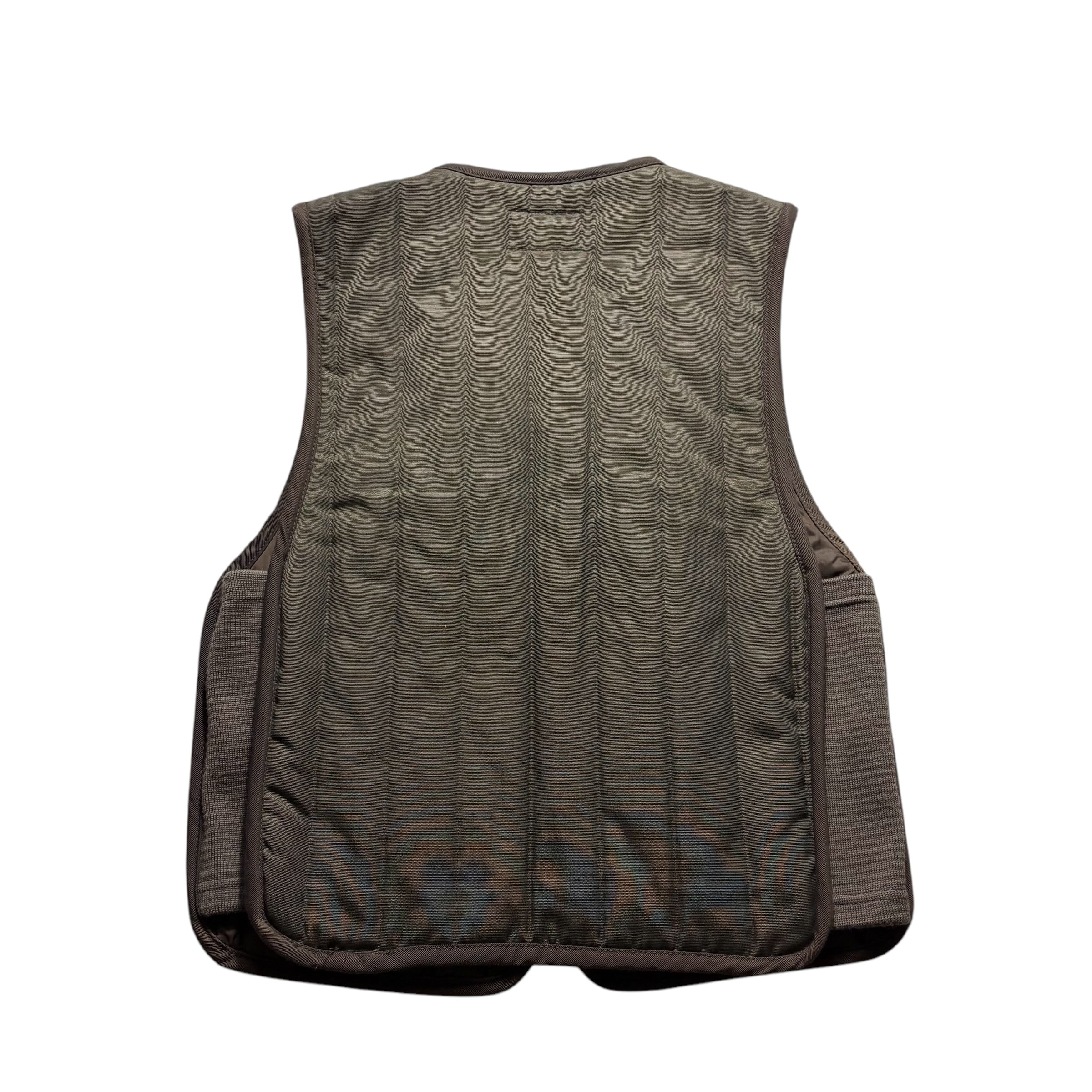 ARMANI JEANS ジレベスト　ヴィンテージ　ロゴボタン　サイズ50 vintage ARMANI JEANS knit switching work vest | NOIR ONLINE