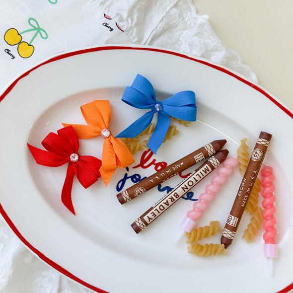 予約【Rolling pepe】Wink Hairpin&broach (3color)