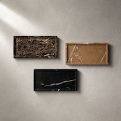 MARBLE TRAY - Emperador Dark × Medium|大理石トレー