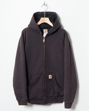 "Carhartt" good faded zip up hoodie sweat