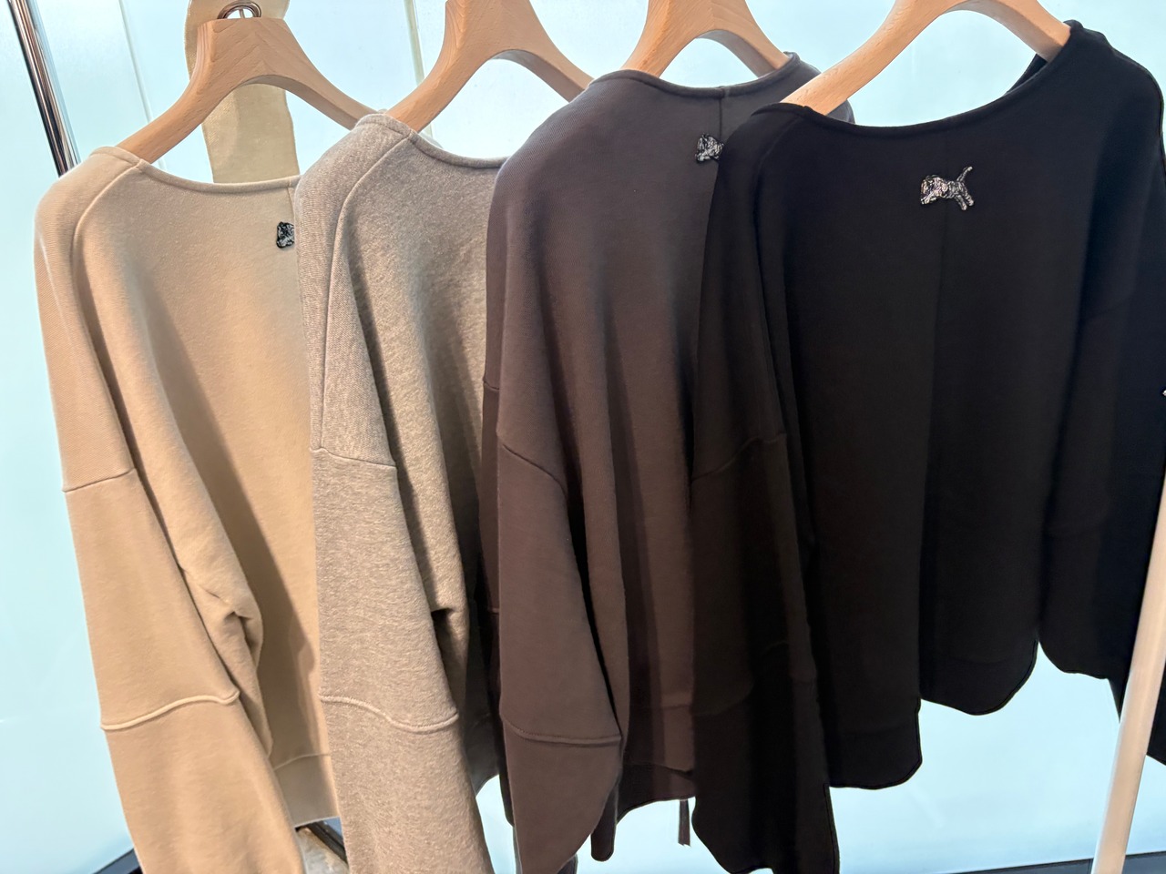 TORANOI スウェットzipカーディガン　214R307