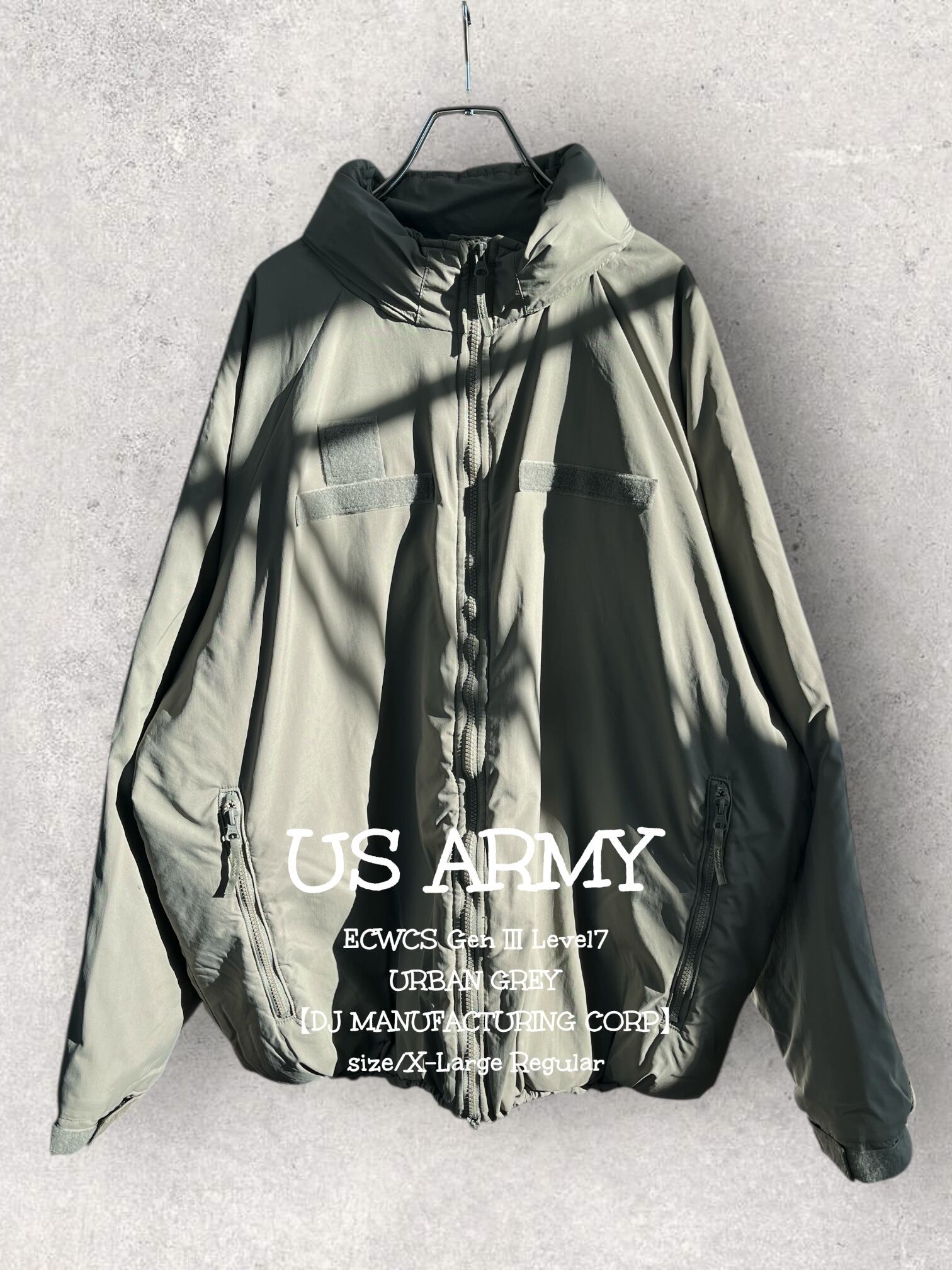 HOUSTON ヒューストン スモックパーカー ナイロンジャケット 中綿入り