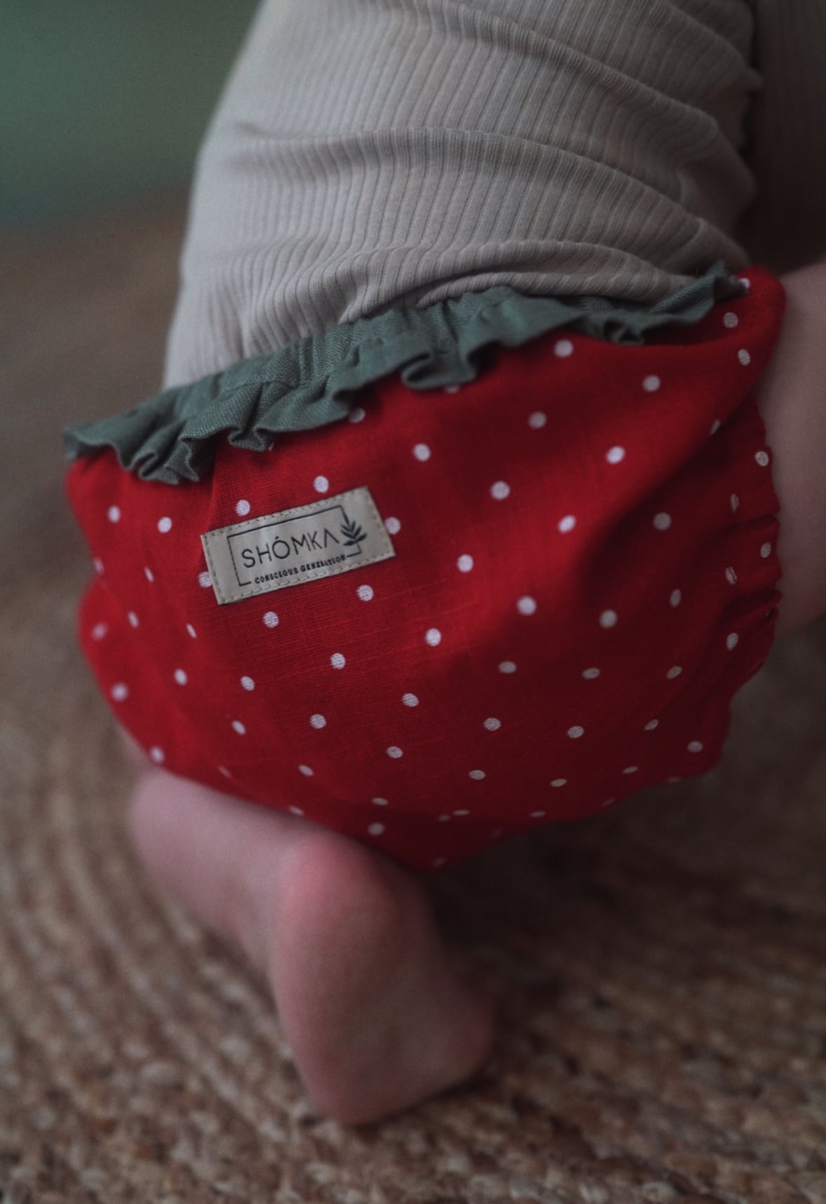 【即納】SHOMKA strawberry baby bloomers♡