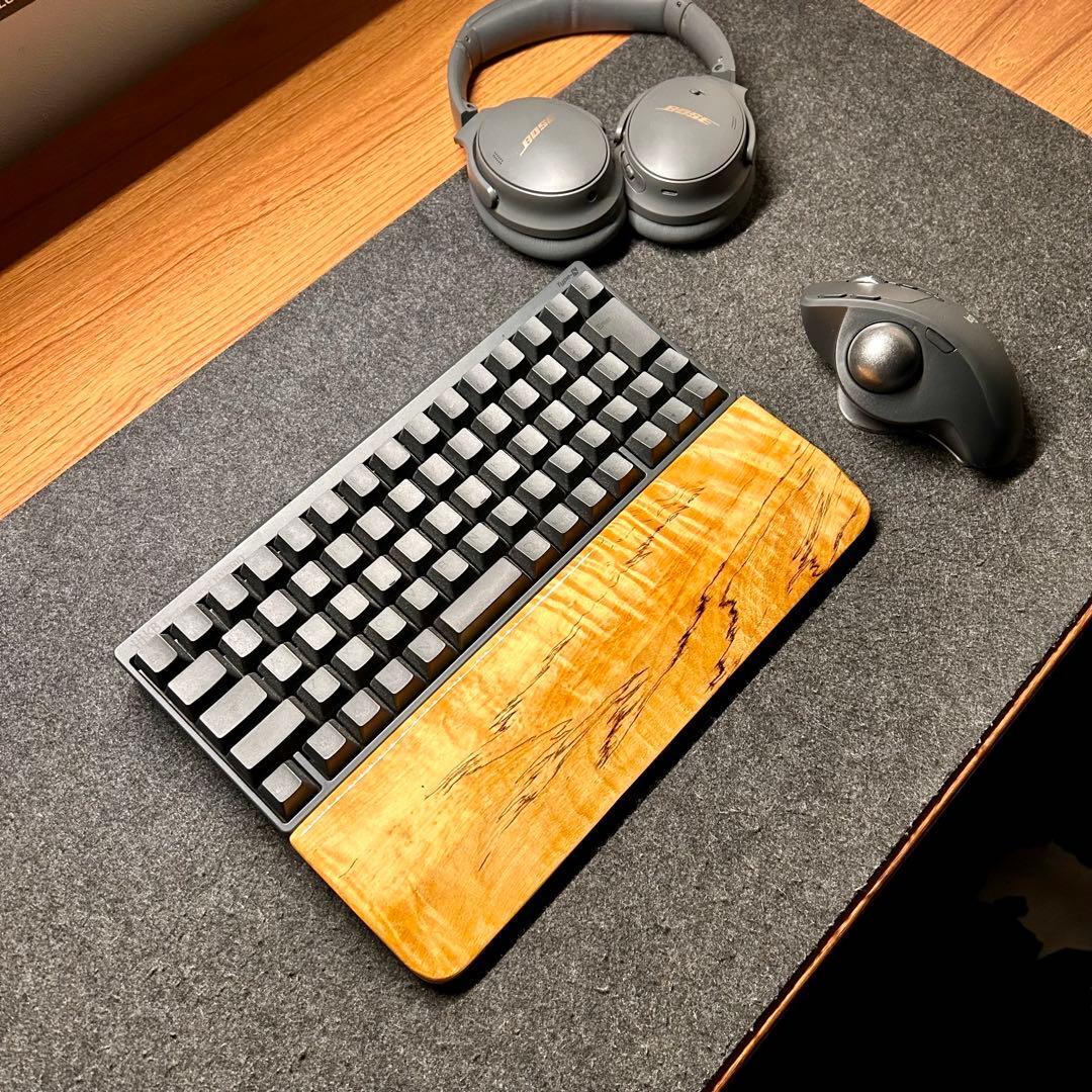 HHKB キーボード アームレスト パームレスト リストレスト 木製 天然木