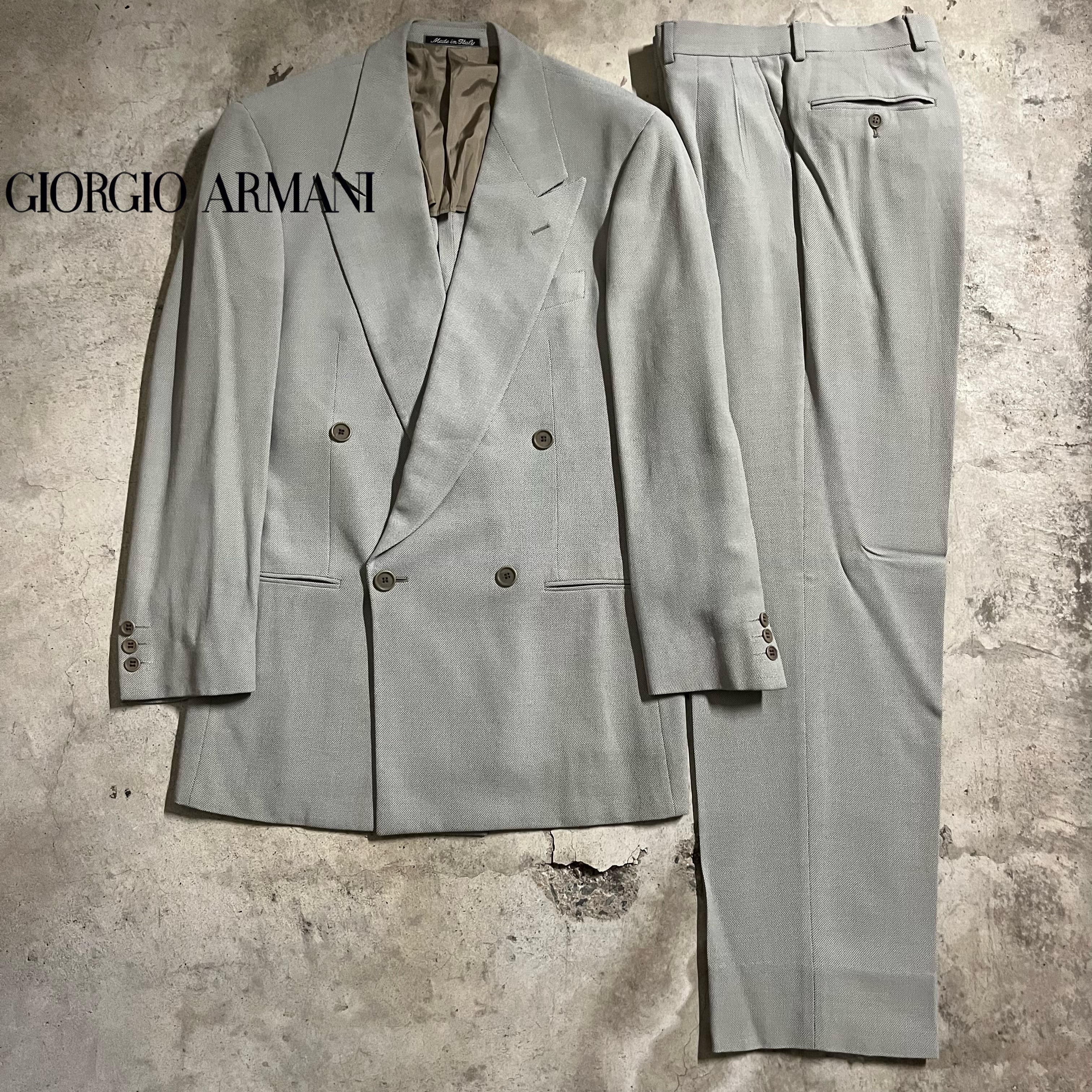 Giorgio Armani ジョルジオアルマーニ スーツ セットアップ ダブル