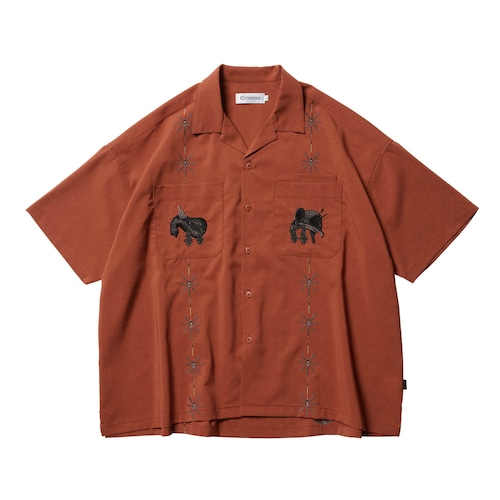 EVISEN KATSURA FIRE SHIRT Terracotta L