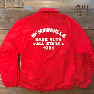 1970's～  RUSSELL NYLON COACH JACKET MADE IN USA  【サイズ表記 S】/  1970年代～  ラッセルアスレチック  ナイロン  コーチジャケット