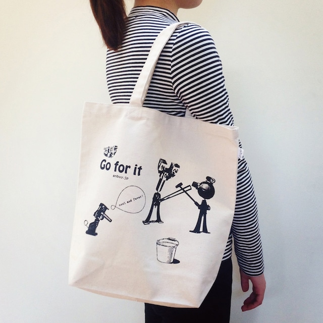 ラブリートート　Tote BAG〈 Go for it 〉: YAAi & OOOi