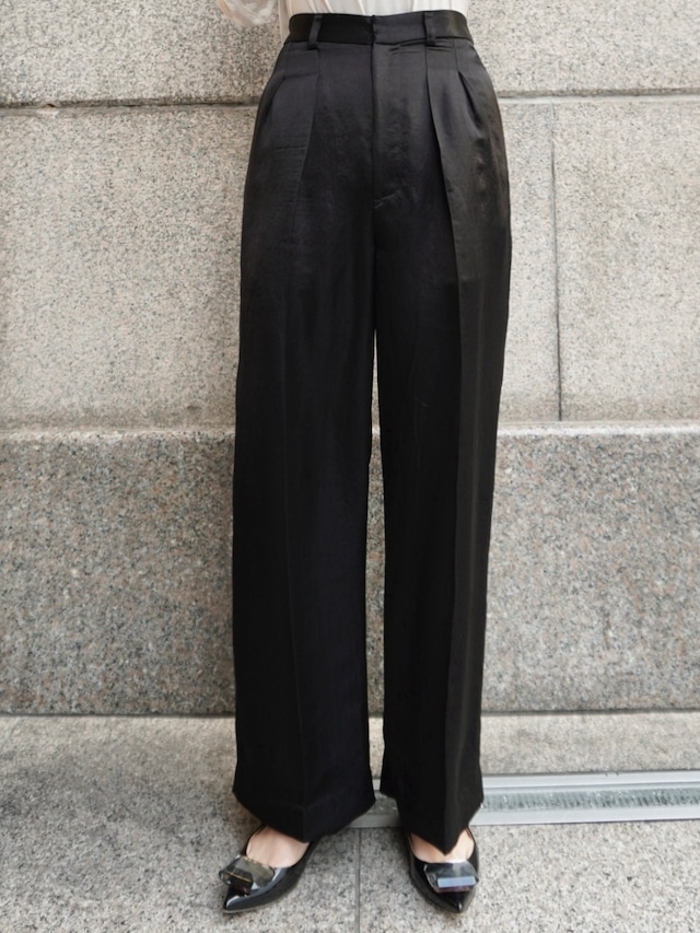 【予約】pearl pants / black 5/2 21:00 ～ 再販 (7月上旬発送予定)