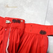 フォークダンス 衣装 スカート レッド系 チロリアン チロリアン カントリー リボン 赤 白 青 水色 黄 緑 ボリューム ダンス衣装 鮮やか イベント 練習 レッスン おしゃれ ホワイト系 ピンク系 ブルー系 グリーン系 イエロー系