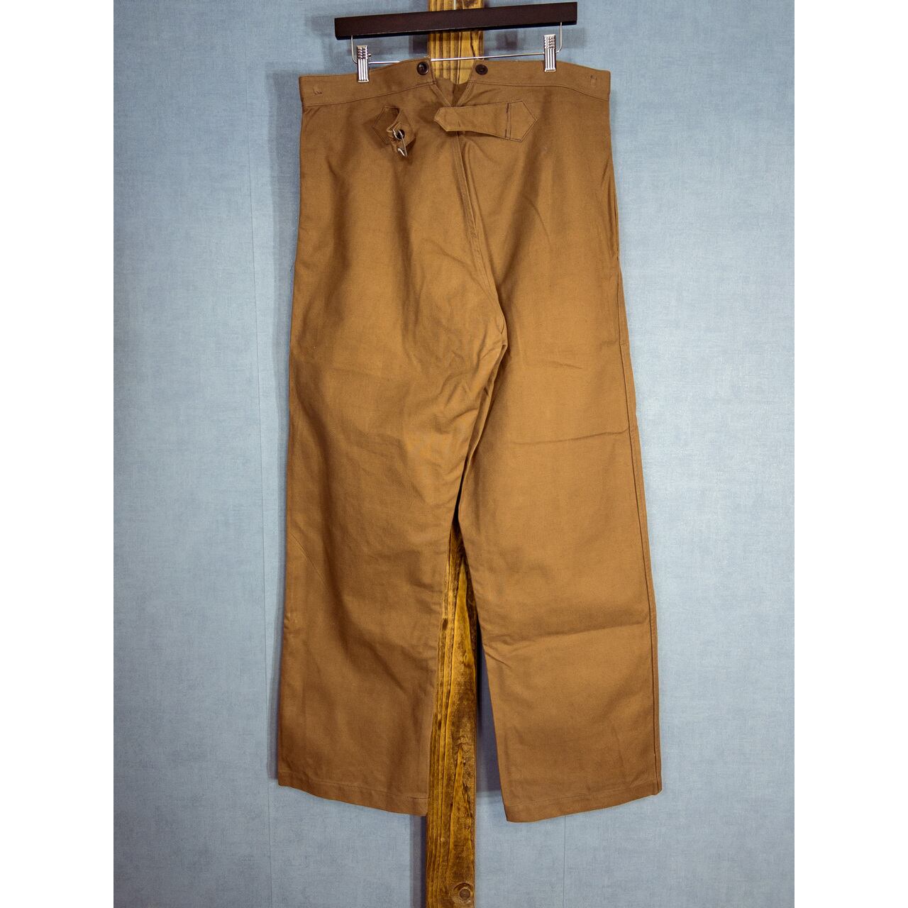 フランス メティス metis コットンリネン パンツ 40s 50s 1940-50s,Rare】