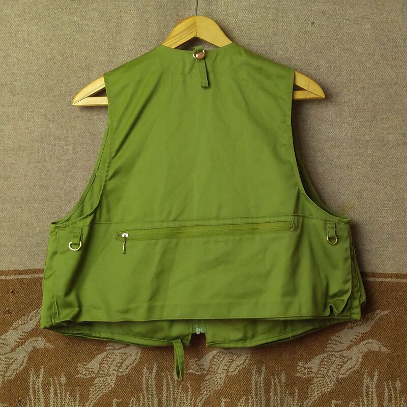 70s～ Ideal OD Sateen Fishing Vest（M）
