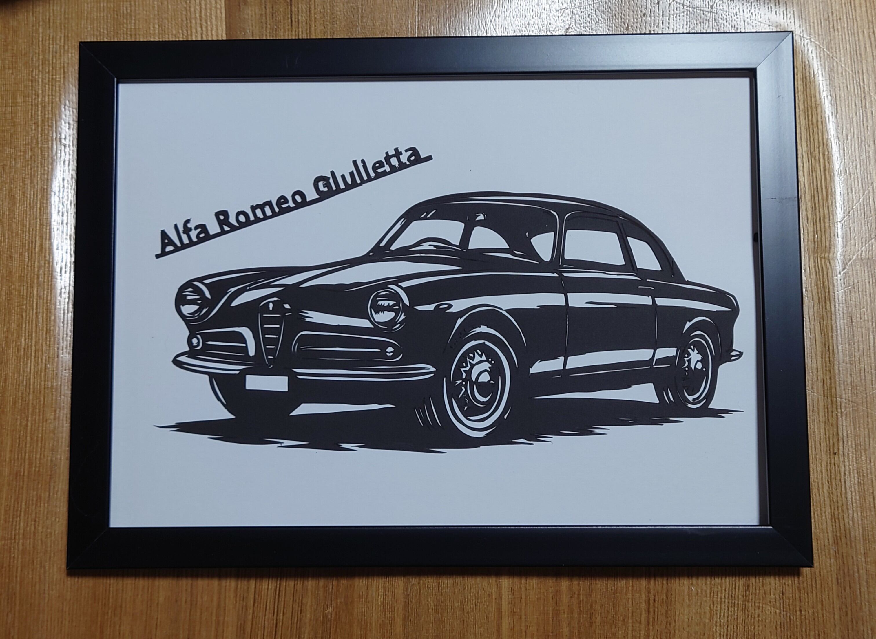切り絵 ランボルギーニ カウンタック | Miyu工房 Paper Cutting