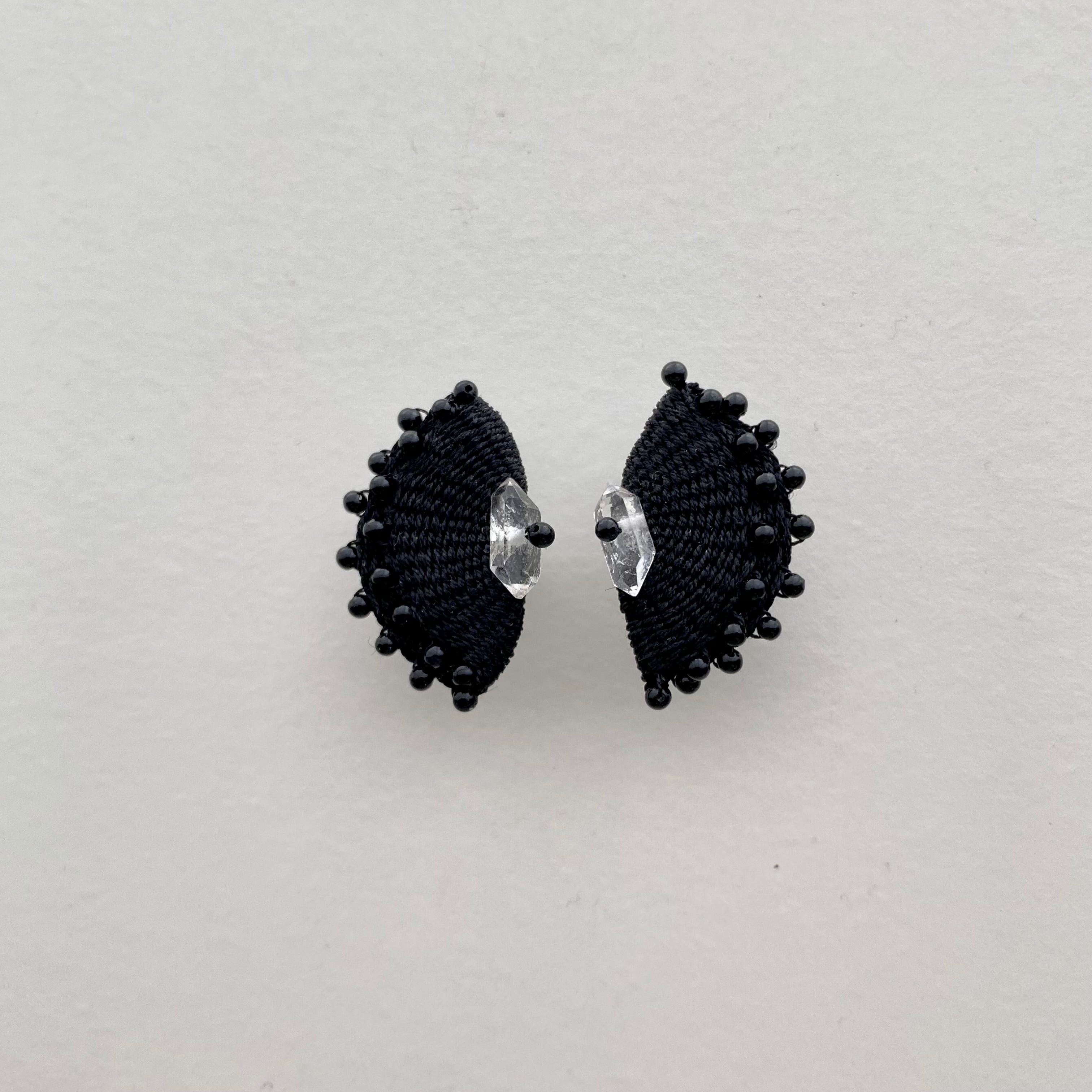 half moon pierce black