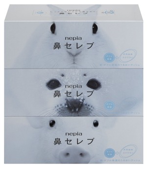 【特価処分】ネピア 鼻セレブ ティシュ 400枚(200組)×3個パック