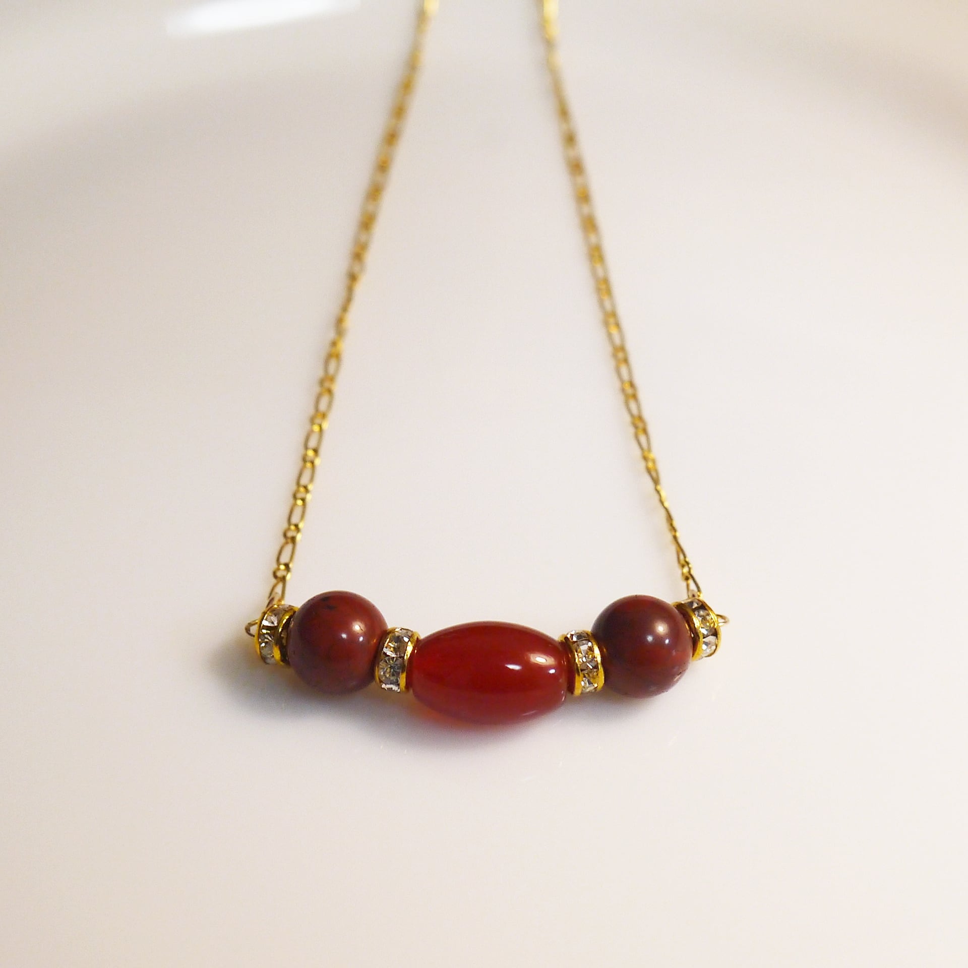 馬頭観音 Hayagriiva』 レッドアゲート レッドジャスパー 14kgf 18kgp