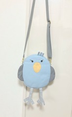 ポシェット　ハシビロコウ｜とりさん工房ーかわいいハンドメイドポーチ