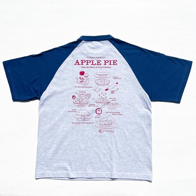 Lucy's Bakery "Apple Pie" Raglan S/S Tee