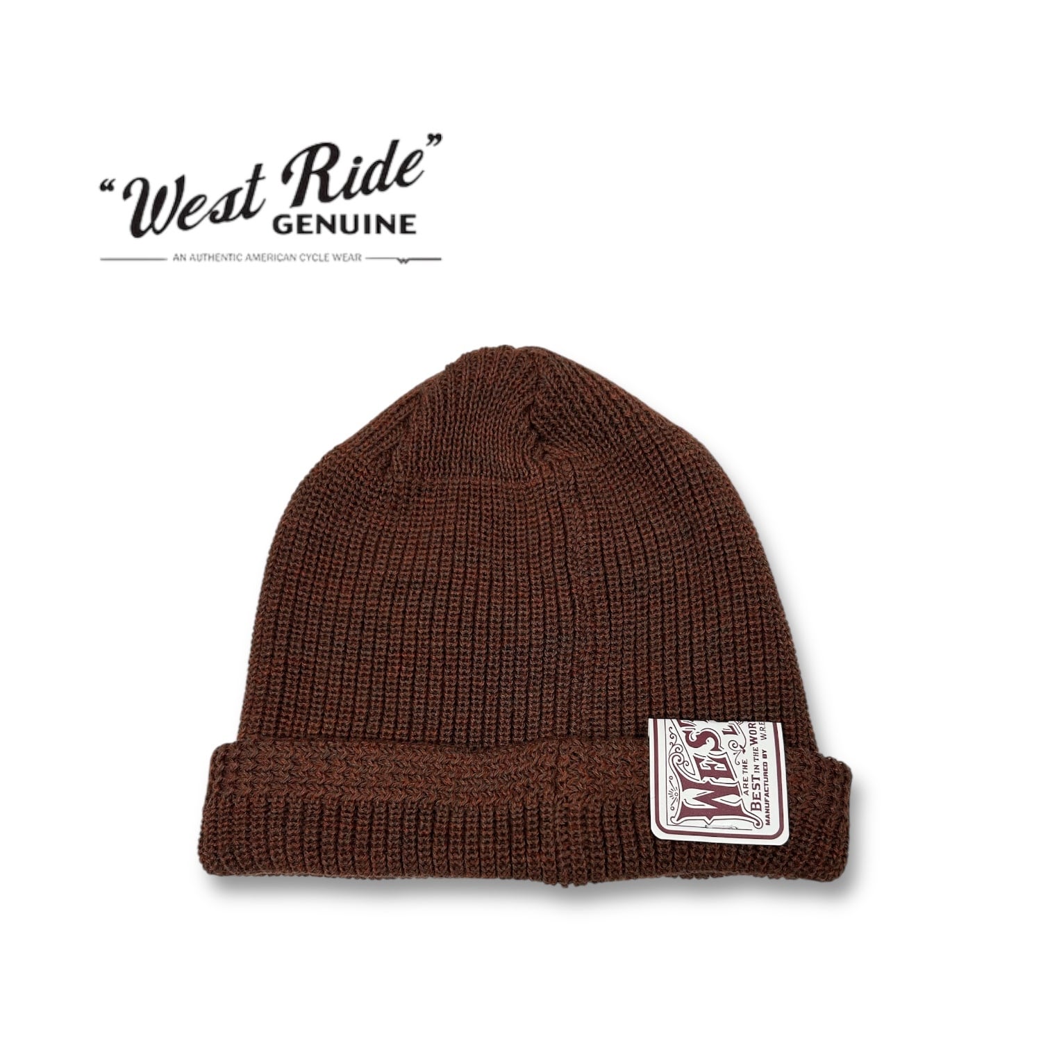 ニットキャップ 帽子 ブラック ブラウン WESTRIDE ウエストライド NEW
