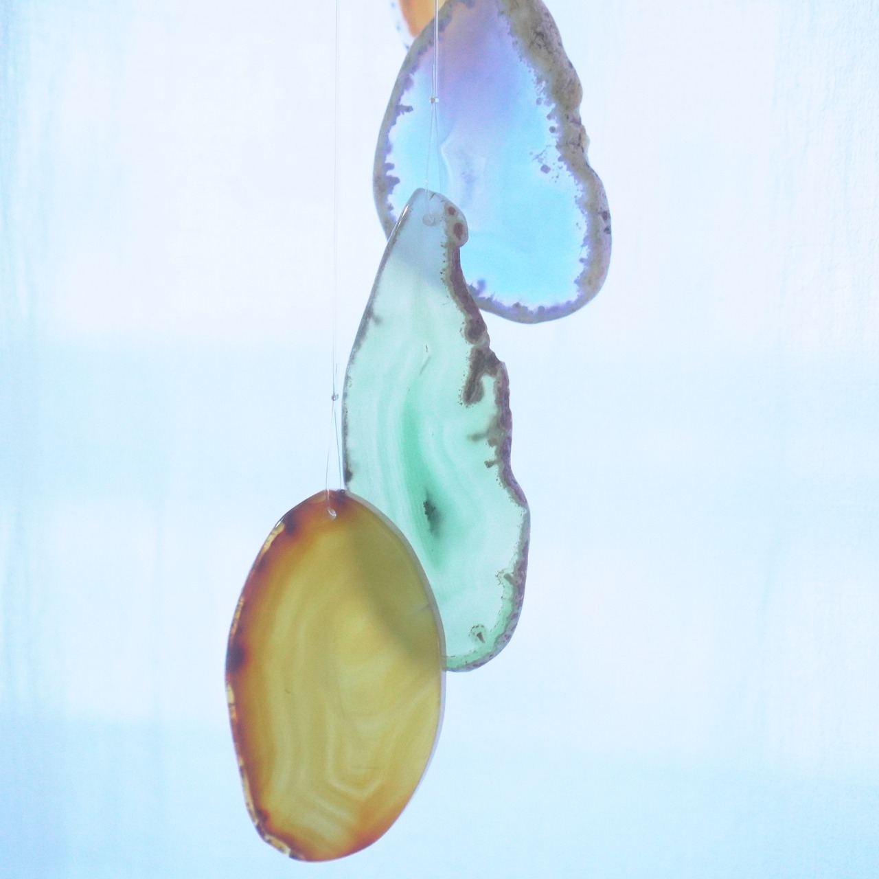 Spring Garden 06 - アゲートヒーリングチャイム / Agate Sun Catcher Wind Chime 632