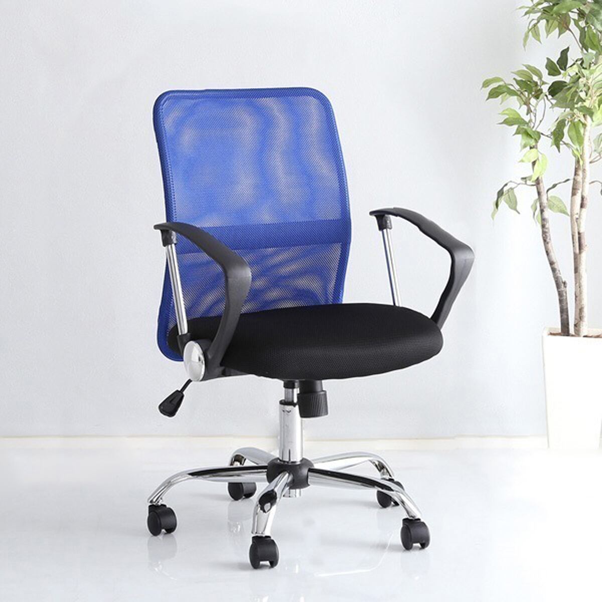 通気性に優れたローバックオフィスチェア メッシュタイプRemii-レミー-オフィスチェア ローバック