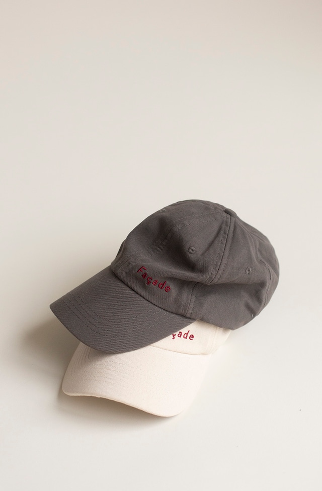 《Façade 2024SS》Bozuko cap / dark grey