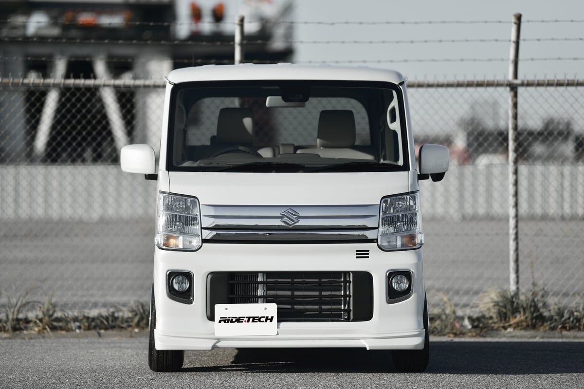 エブリイDA17用フロントハーフエアロ | RIDE+TECH